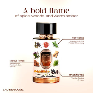 Sapil Ombre Flame Aura Unisex Eau De Parfum 100ml