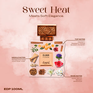 Sapil Elixir Intense Unisex Eau De Parfum 100ml