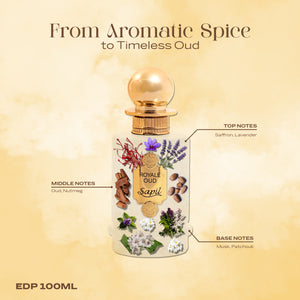 Sapil Royale Oud Unisex Eau De Parfum 100ml