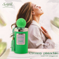 Lifestyle image of Sapil Yummy Pistachio Oud Eau de Parfum 100ml featuring creamy pistachio scent with soft oud warmth and elegant feminine vibe